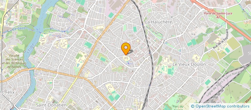 localisation de l'entreprise CHALLANS IMAGERIE à NANTES