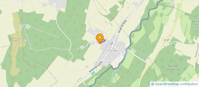 localisation de l'entreprise CHALLENG'AIR  VEXIN-SUR-EPTE