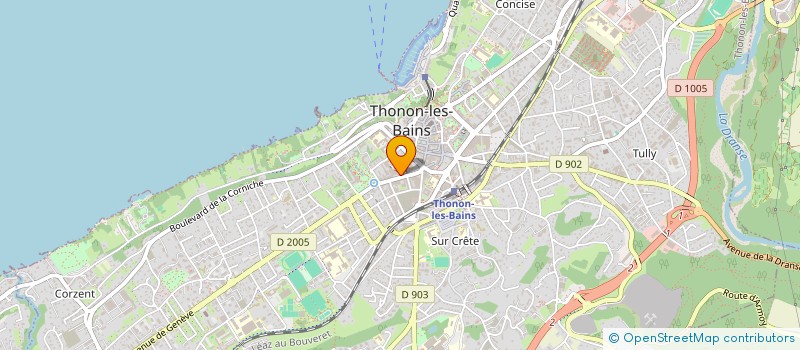 localisation de l'entreprise CHALLENGE  MESSERY