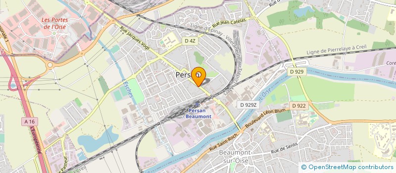 localisation de l'entreprise CHALLENGE 95 à PERSAN