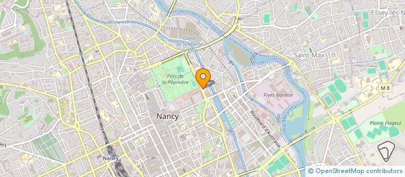 localisation de l'entreprise CHALLENGE  NANCY