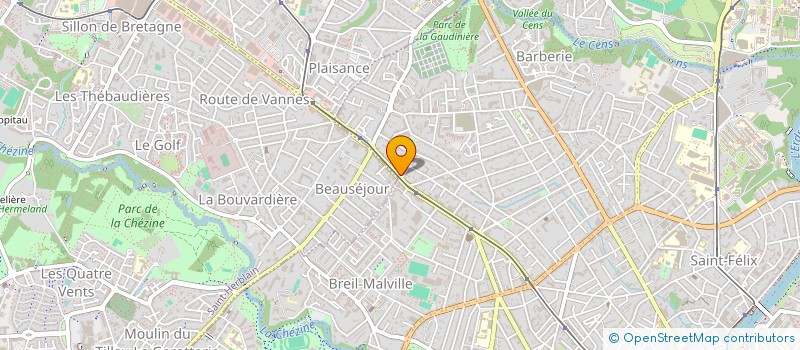 localisation de l'entreprise CHALLENGE-AIRSOFT à NANTES