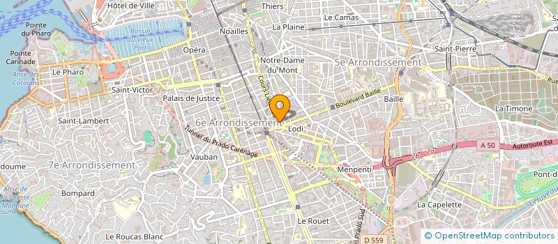 localisation de l'entreprise CHALLENGE BIKE à MARSEILLE