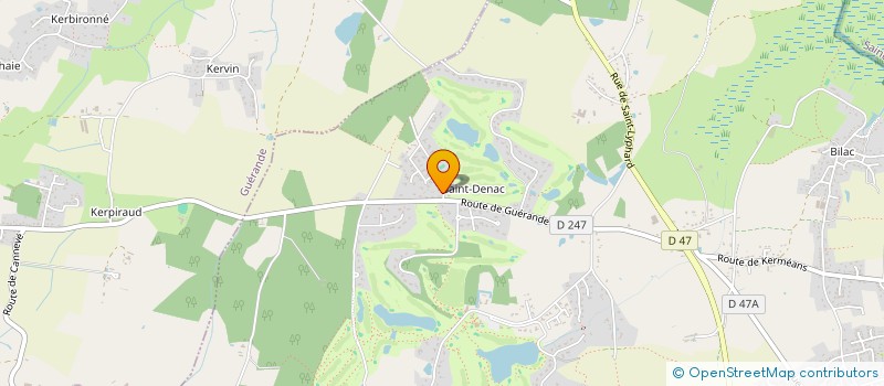 localisation de l'entreprise CHALLENGE & CO  SAINT-ANDRE-DES-EAUX