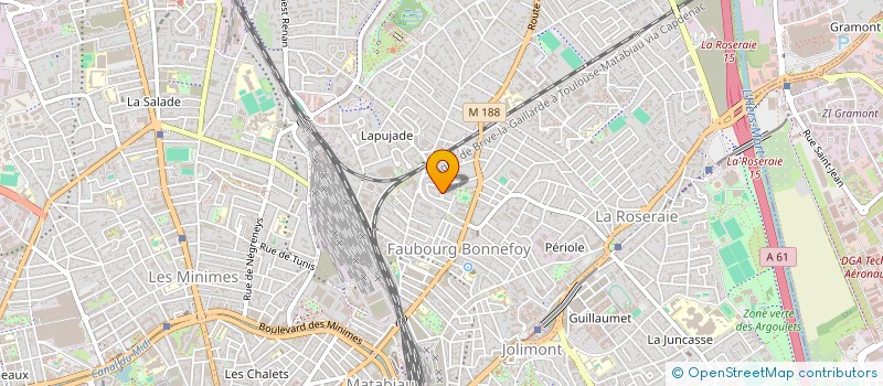 localisation de l'entreprise CHALLENGE CONSEIL  TOULOUSE