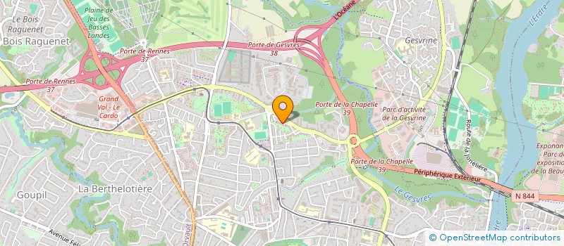 localisation de l'entreprise CHALLENGE CREATEUR ASSISTE CONSULTING  NANTES