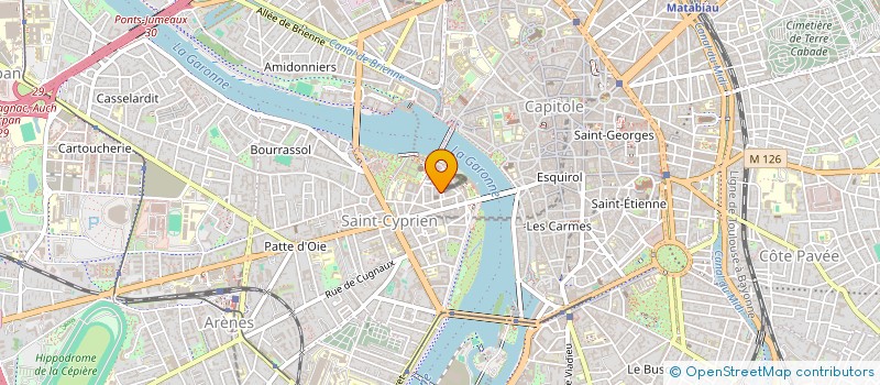 localisation de l'entreprise CHALLENGE DES CATHEDRALES à TOULOUSE