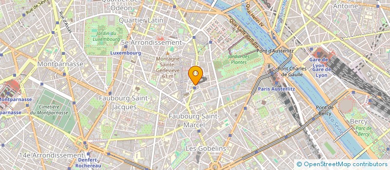 localisation de l'entreprise CHALLENGE IMMOBILIER  PARIS