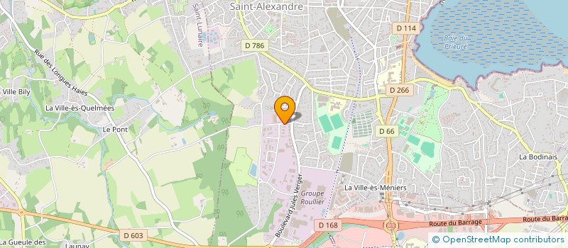 localisation de l'entreprise CHALLENGE LUDOVIC MARTIN  DINARD