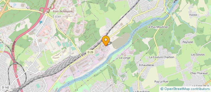 localisation de l'entreprise CHALLENGE-S à LE PALAIS-SUR-VIENNE