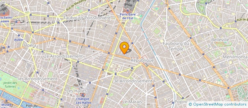 localisation de l'entreprise CHALLENGE TEXTILE  PARIS