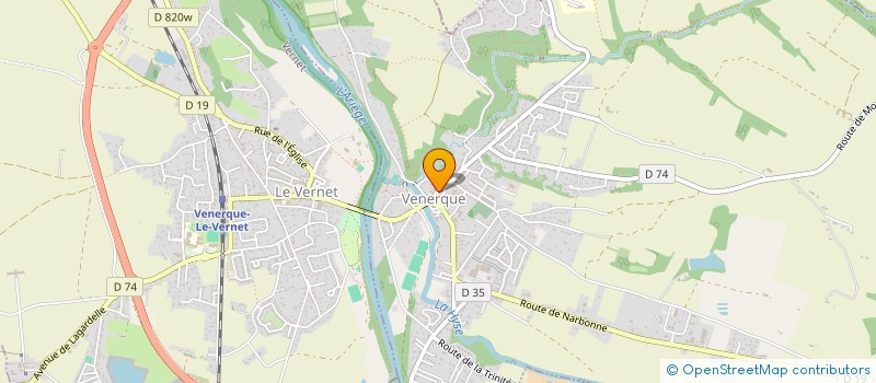 localisation de l'entreprise CHALLENGE TRAILS SUD TOULOUSAIN à VENERQUE