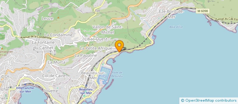 localisation de l'entreprise CHALLENGER à BEAULIEU-SUR-MER