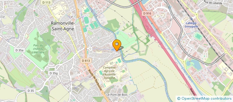 localisation de l'entreprise CHALLENGER à RAMONVILLE-SAINT-AGNE