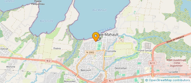 localisation de l'entreprise CHALLENGER à BAIE MAHAULT