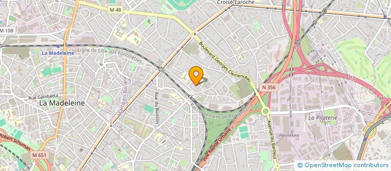 localisation de l'entreprise CHALLENGER DEVELOPPEMENT  MARCQ-EN-BARUL