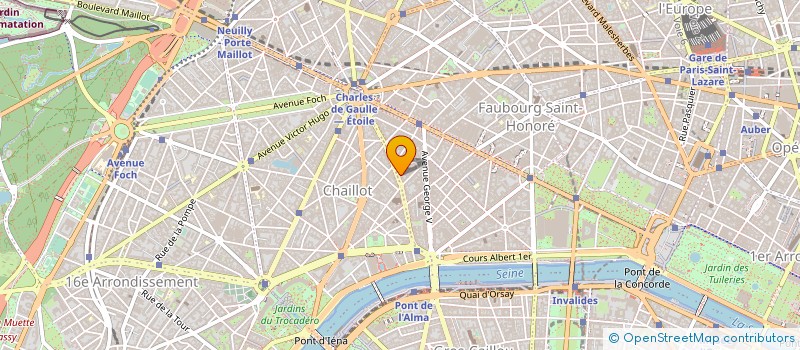 localisation de l'entreprise CHALLENGER GOLF CLUB  PARIS