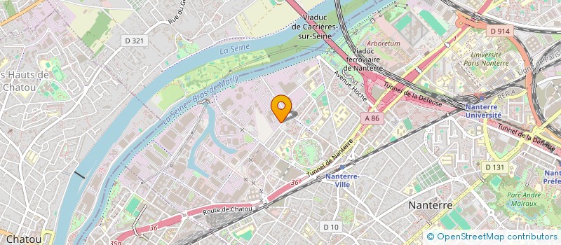 localisation de l'entreprise CHALLENGER SERVICES LTD  NANTERRE