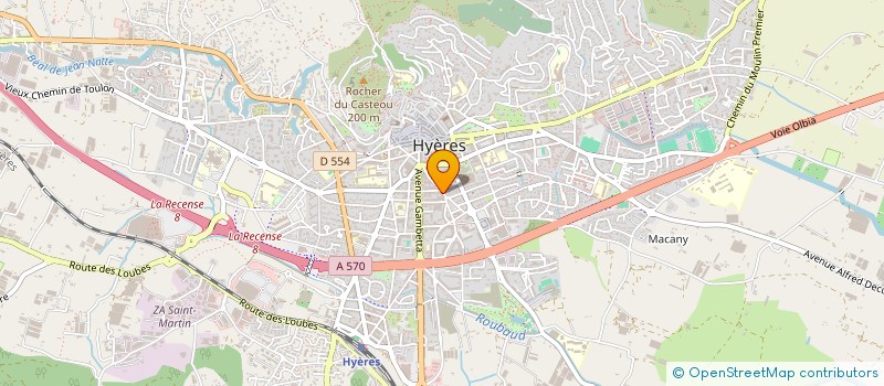 localisation de l'entreprise CHALLENGER VIDEO à HYERES