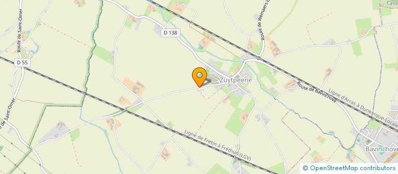 localisation de l'entreprise CHALLENGES & CROISSANCE  ZUYTPEENE