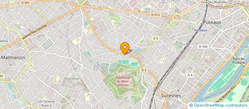 localisation de l'entreprise CHALLENGEURS INGENIEUX  NANTERRE