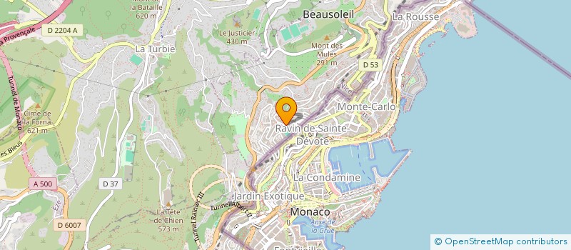localisation de l'entreprise CHALLENGING CONSULTING SAS à BEAUSOLEIL