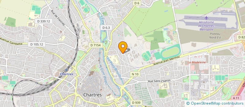 localisation de l'entreprise CHALLENGO à CHARTRES
