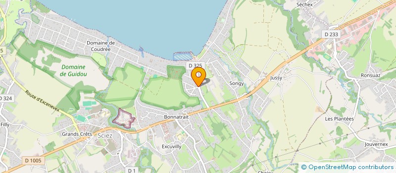 localisation de l'entreprise CHALLES-LES-EAUX 2020  SCIEZ