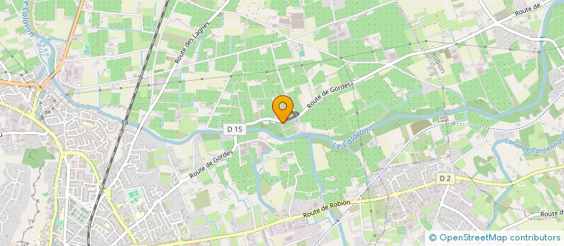 localisation de l'entreprise CHALLET  CAVAILLON