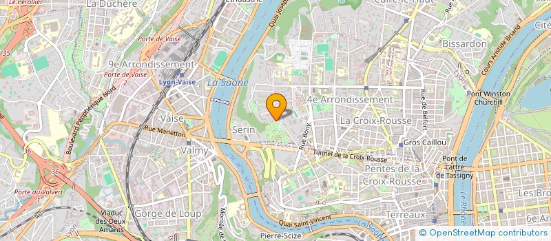 localisation de l'entreprise CHALLOSKI  LYON 4EME