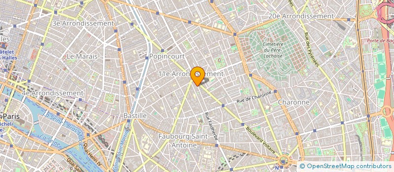 localisation de l'entreprise CHALOM  PARIS