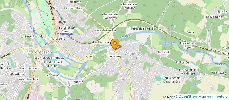 localisation de l'entreprise CHALON  VEIGNE