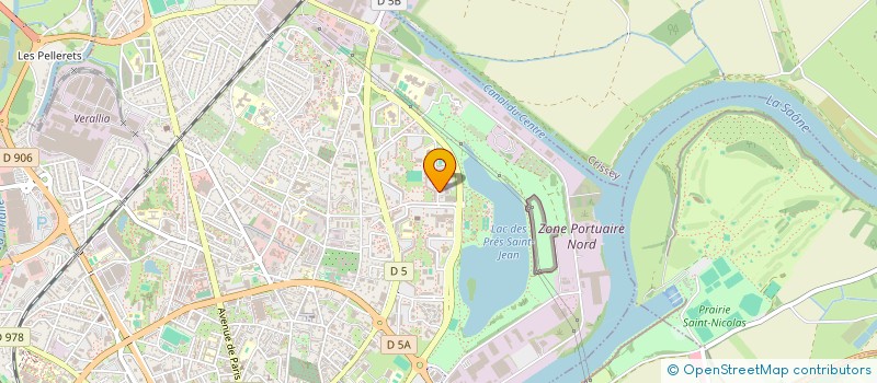 localisation de l'entreprise CHALON - SPORT ADAPTE à CHALON-SUR-SAONE