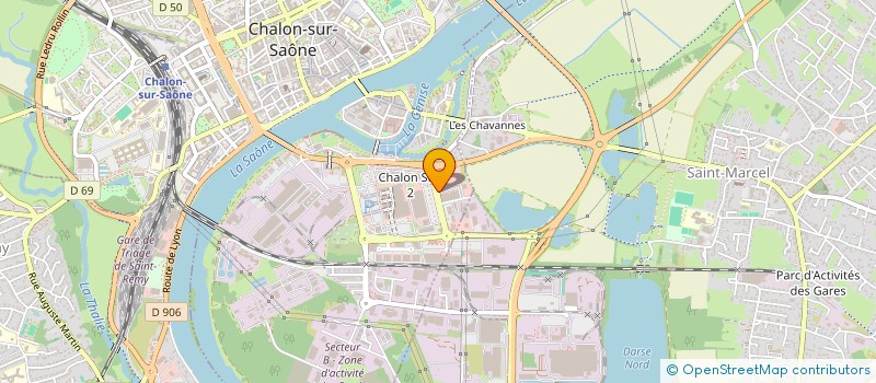 localisation de l'entreprise CHALONFC à CHALON-SUR-SAONE