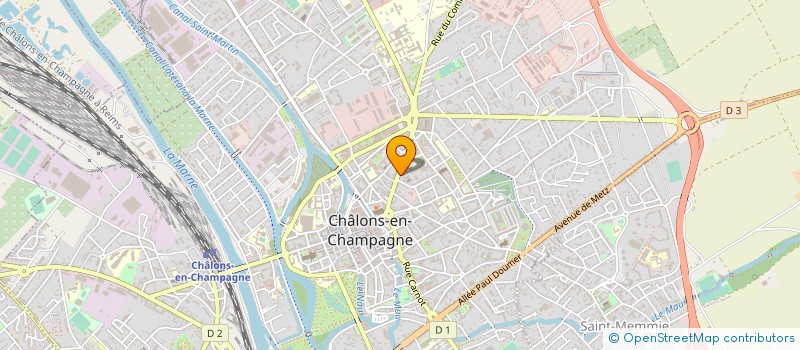 localisation de l'entreprise CHALONS PECHE  CHALONS-EN-CHAMPAGNE