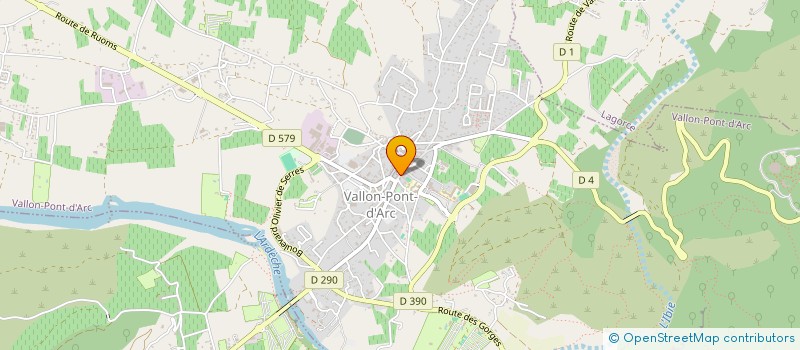 localisation de l'entreprise CHALOU à RUOMS
