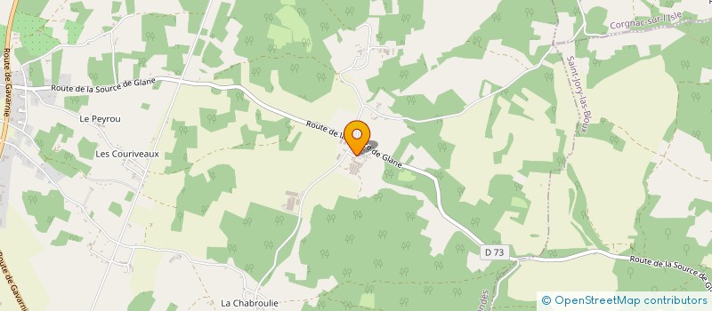 localisation de l'entreprise CHALOUANGE  NEGRONDES