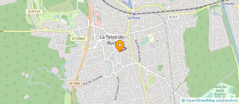 localisation de l'entreprise CHALOUMA  LA TESTE-DE-BUCH