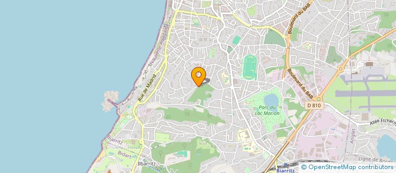 localisation de l'entreprise CHALOUPE à BIARRITZ