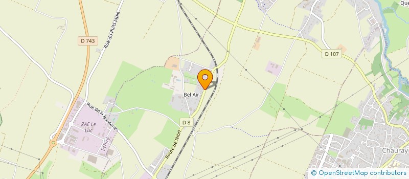 localisation de l'entreprise CHALTHES  SAINT-GELAIS