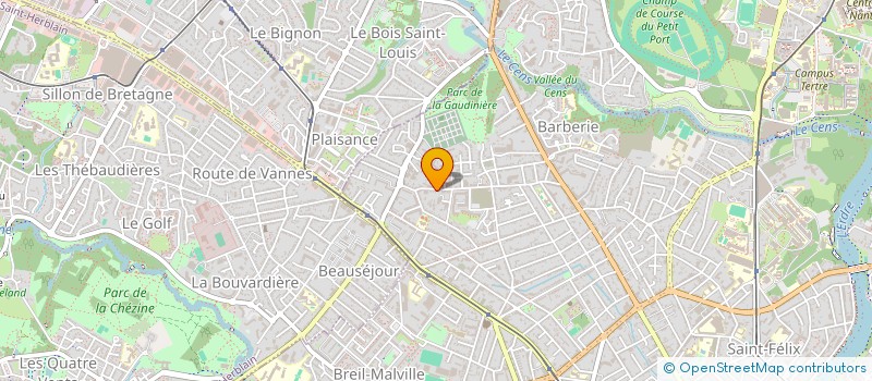 localisation de l'entreprise CHALTONE  NANTES