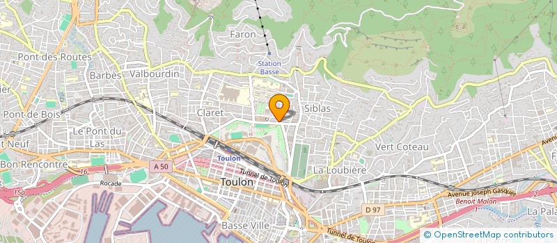 localisation de l'entreprise CHALU'MYKE 83 à TOULON