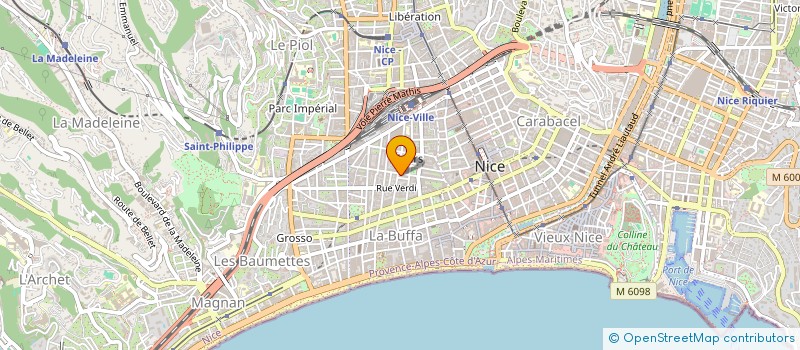 localisation de l'entreprise CHALUS PENOCHET OLIVIA  NICE