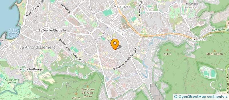 localisation de l'entreprise CHALVEI à MARSEILLE