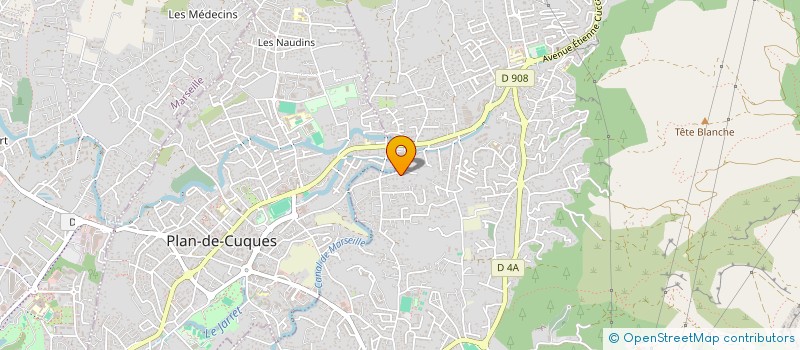 localisation de l'entreprise CHALVIC  ALLAUCH