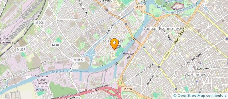 localisation de l'entreprise CHALYA  LILLE