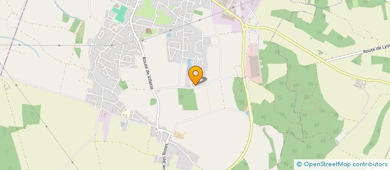 localisation de l'entreprise CHAM  VILLETTE-D'ANTHON