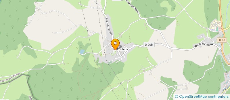 localisation de l'entreprise CHAM  PLOMBIERES-LES-BAINS