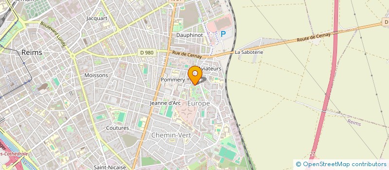 localisation de l'entreprise CHAM-BORD DISTRIBUTION SARL à REIMS