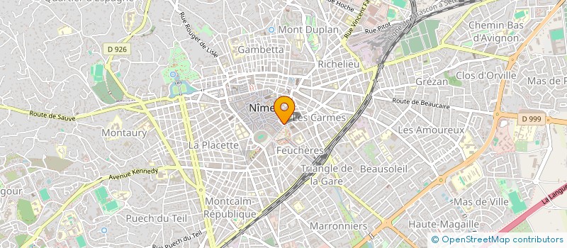 localisation de l'entreprise CHAM EXPLOITATION à NIMES